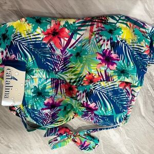 Catalina Women's Floral Burst Top - Multicolor